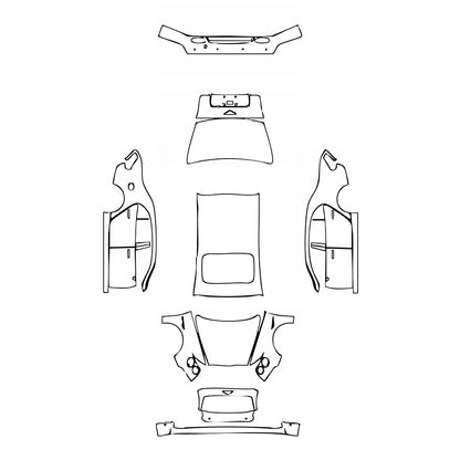 Pre-Cut PPF Bentley Flying Spur W12 2013 - PPF-Kits