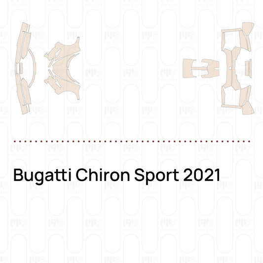Pre-Cut PPF Bugatti Chiron Sport 2021
