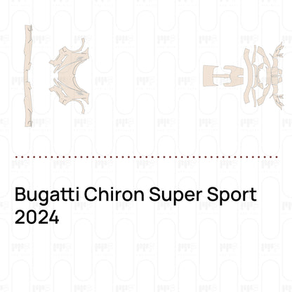 PPF precortado Bugatti Chiron Super Sport 2024