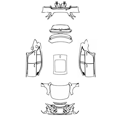 Pre-Cut PPF Cadillac CT5 V-Series Blakwing 2025
