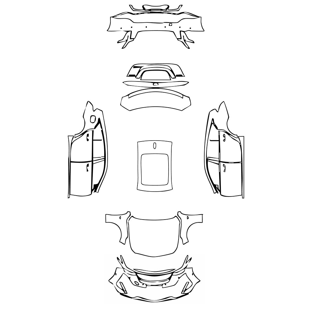 Pre-Cut PPF Cadillac CT5 (US) Sport 2024 - PPF-Kits