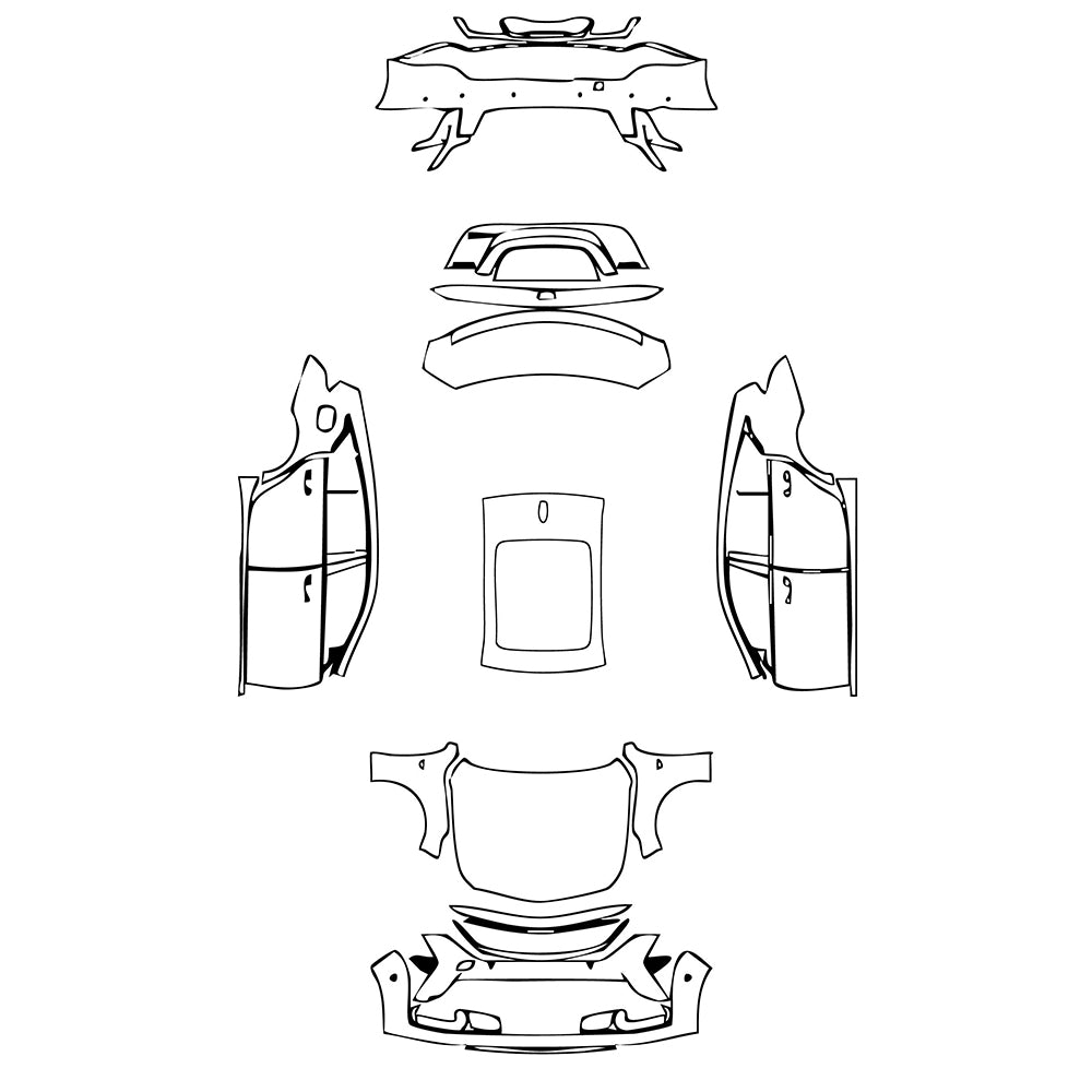 Pre-Cut PPF Cadillac CT5 (US) Sport 2025 - PPF-Kits