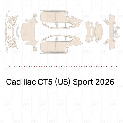 PPF precortado Cadillac CT5 (US) Sport 2026