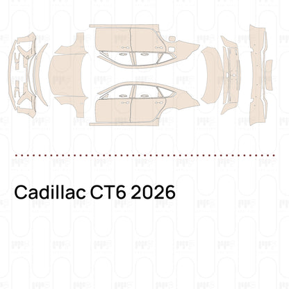 PPF precortado Cadillac CT6 2026