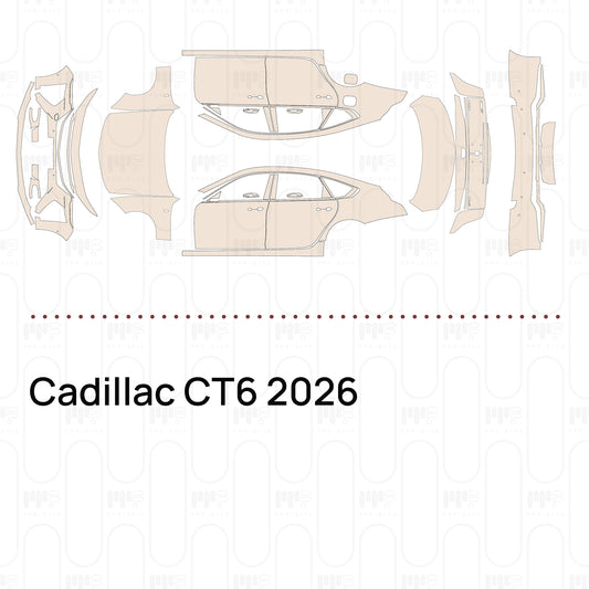 PPF precortado Cadillac CT6 2026