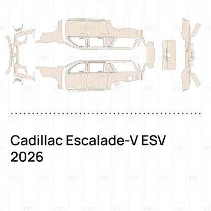 PPF precortado Cadillac Escalade-V ESV 2026