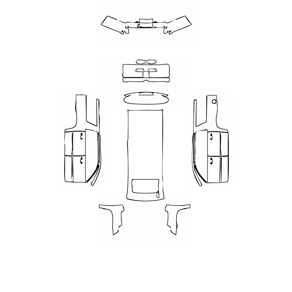 Pre-Cut PPF Cadillac Escalade ESV 2015 - PPF-Kits