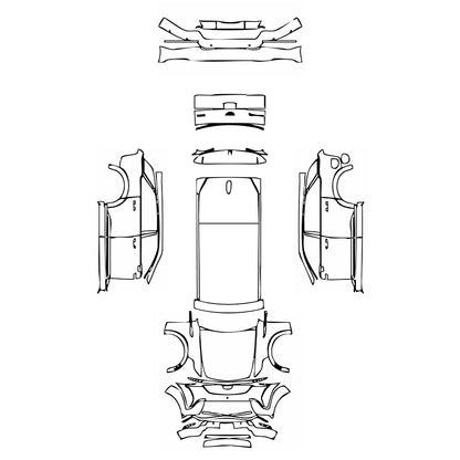 Pre-Cut PPF Cadillac Escalade IQ Luxury 2025 - PPF-Kits