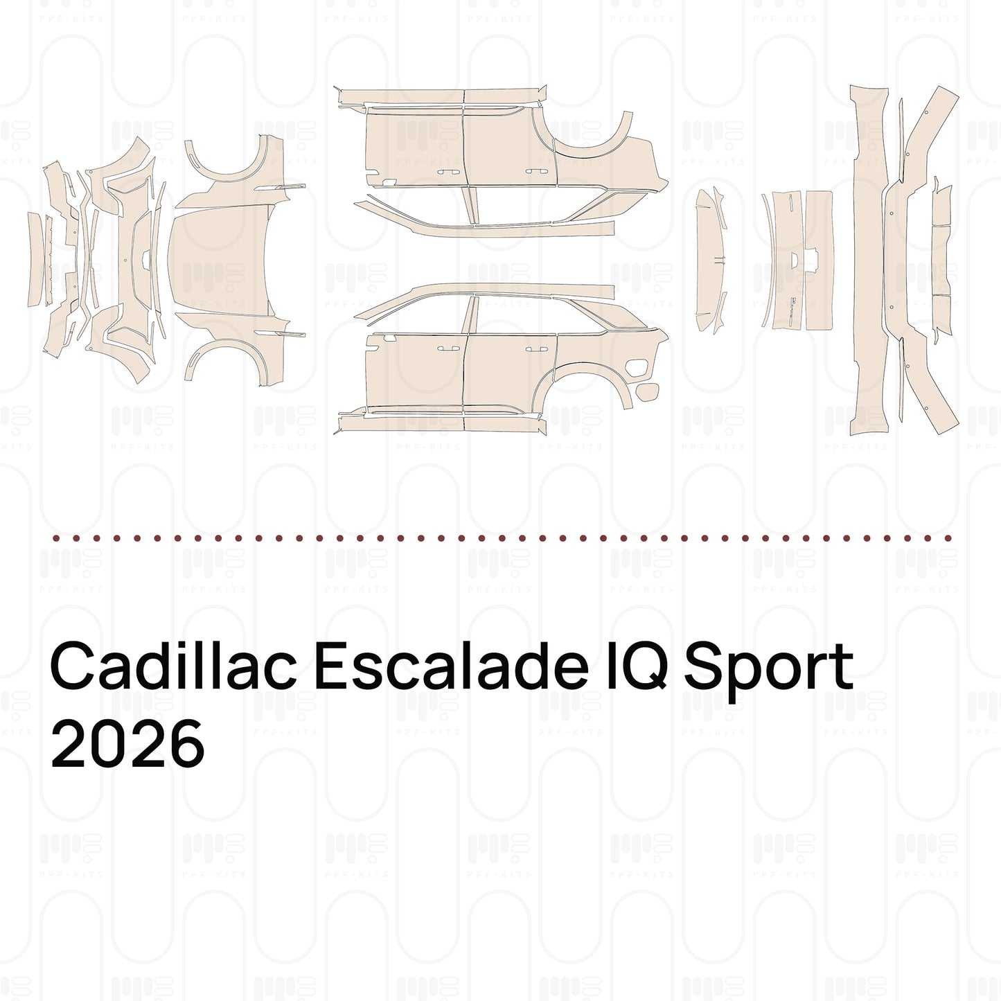 PPF precortado Cadillac Escalade IQ Sport 2026