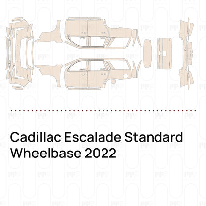 PPF precortado Cadillac Escalade Standard Wheelbase 2022