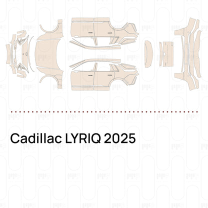 Pre-Cut PPF Cadillac LYRIQ 2025