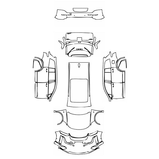 Pre-Cut PPF Cadillac XT6 Sport 2023 - PPF-Kits