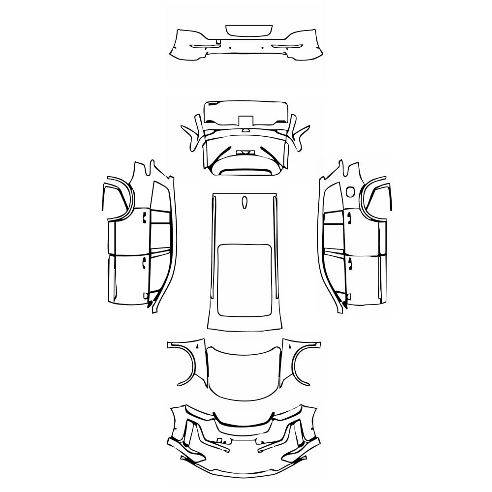Pre-Cut PPF Cadillac XT6 Sport 2024 - PPF-Kits