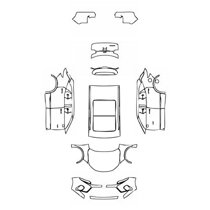 Pre-Cut PPF Chevrolet Blazer LT 2023 - PPF-Kits