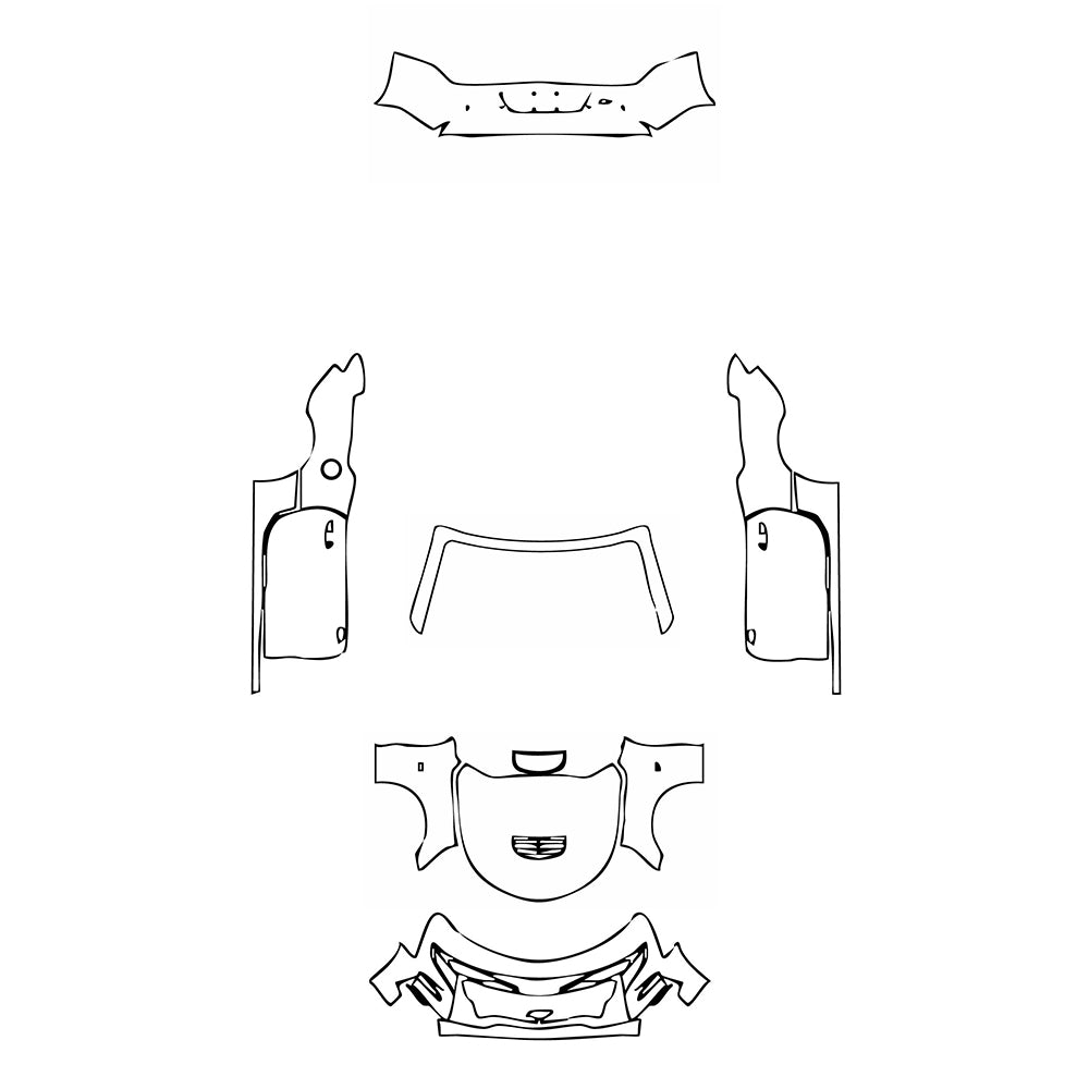 Pre-Cut PPF Chevrolet Camaro SS Convertible 2019 - PPF-Kits