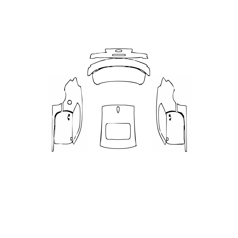 Pre-Cut PPF Chevrolet Camaro SS Coupe 2016 - PPF-Kits