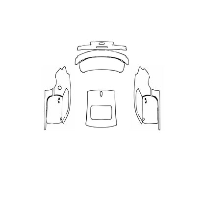 Pre-Cut PPF Chevrolet Camaro SS Coupe 2018 - PPF-Kits