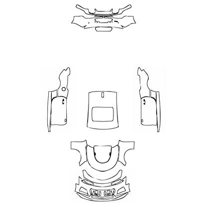 Pre-Cut PPF Chevrolet Camaro ZL1 Convertible 2018 - PPF-Kits