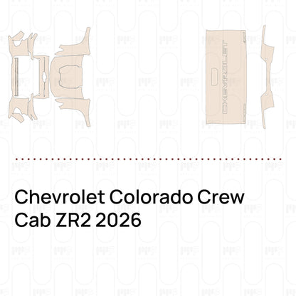 Pre-Cut PPF Chevrolet Colorado Crew Cab ZR2 2026