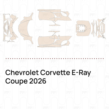PPF precortado Chevrolet Corvette E-Ray Coupe 2026
