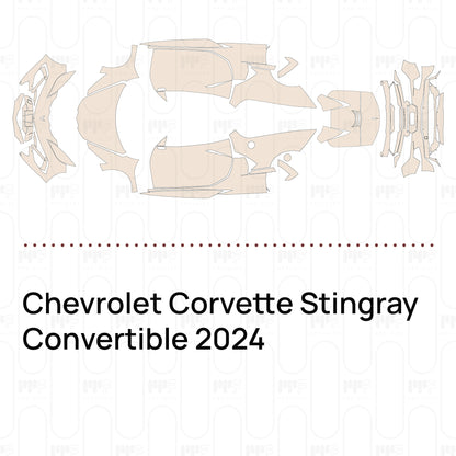 PPF precortado Chevrolet Corvette Stingray Convertible 2024