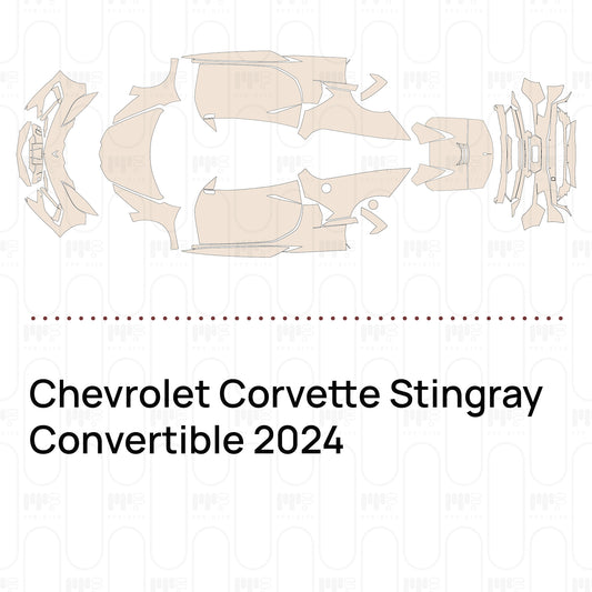 PPF precortado Chevrolet Corvette Stingray Convertible 2024