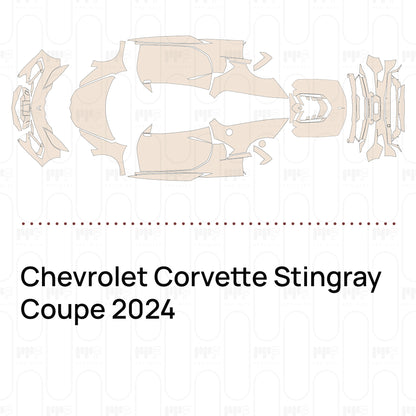 PPF precortado Chevrolet Corvette Stingray Coupe 2024
