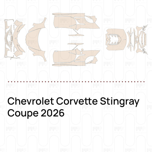 PPF precortado Chevrolet Corvette Stingray Coupe 2026