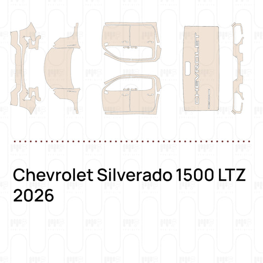 PPF precortado Chevrolet Silverado 1500 LTZ 2026