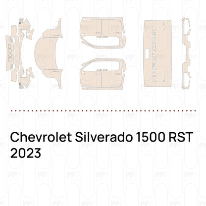 PPF precortado Chevrolet Silverado 1500 RST 2023