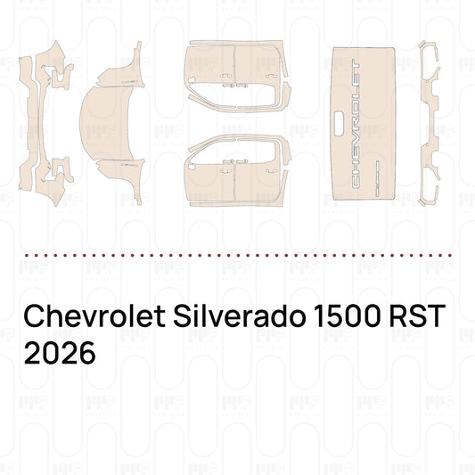PPF precortado Chevrolet Silverado 1500 RST 2026