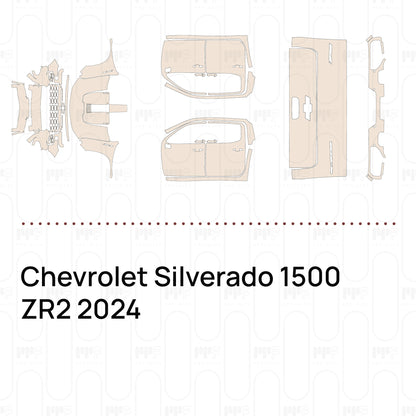 PPF precortado Chevrolet Silverado 1500 ZR2 2024