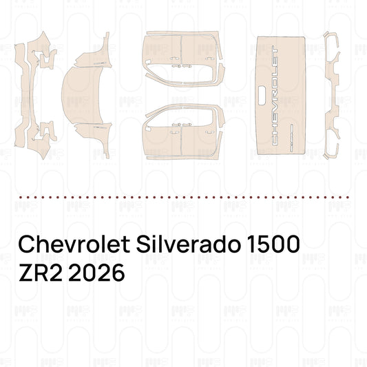 PPF precortado Chevrolet Silverado 1500 ZR2 2026