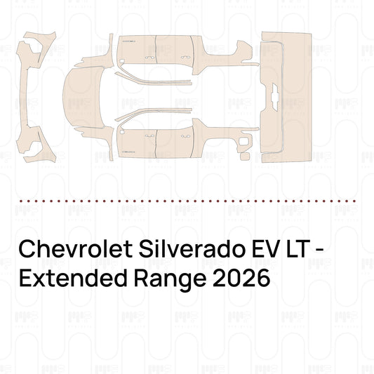 PPF precortado Chevrolet Silverado EV LT - Extended Range 2026