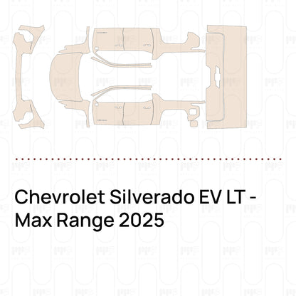 Pre-Cut PPF Chevrolet Silverado EV LT - Max Range 2025
