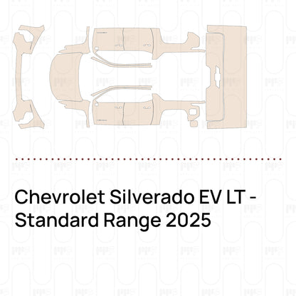 Pre-Cut PPF Chevrolet Silverado EV LT - Standard Range 2025