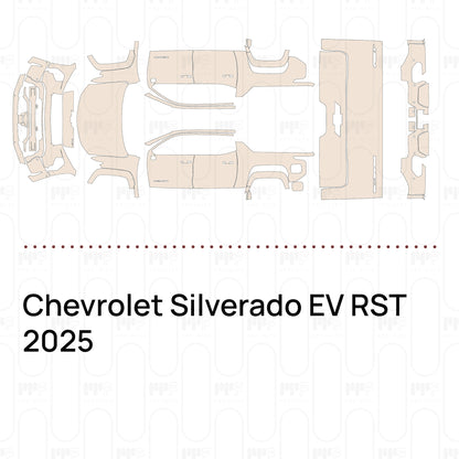PPF precortado Chevrolet Silverado EV RST 2025