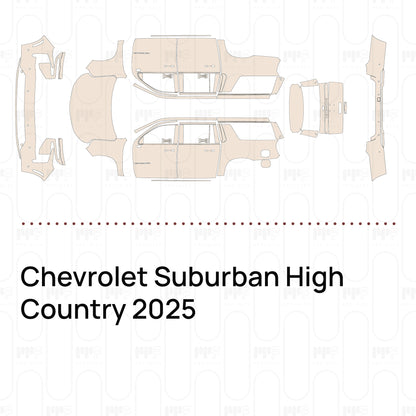 Pre-Cut PPF Chevrolet Suburban High Country 2025