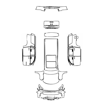 Pre-Cut PPF Chevrolet Suburban LS 2024 - PPF-Kits