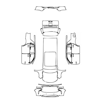 Pre-Cut PPF Chevrolet Tahoe Premier 2024 - PPF-Kits