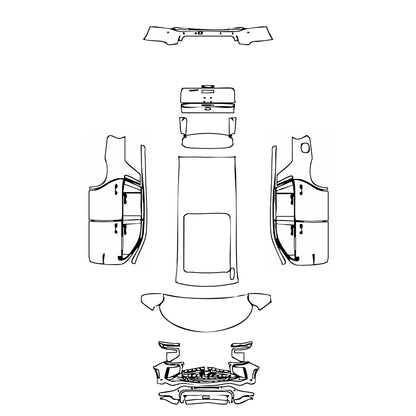 Pre-Cut PPF Chevrolet Tahoe Z71 2025 - PPF-Kits