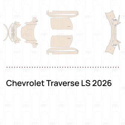 PPF precortado Chevrolet Traverse LS 2026