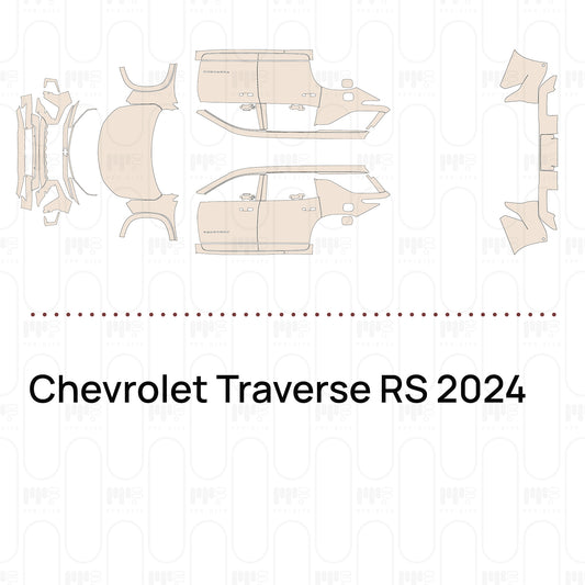 PPF precortado Chevrolet Traverse RS 2024