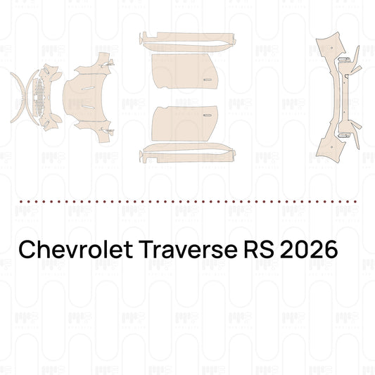 PPF precortado Chevrolet Traverse RS 2026