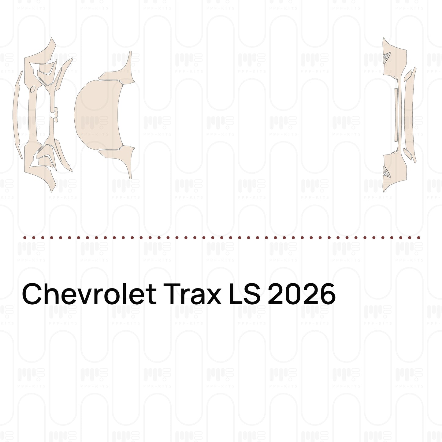 PPF precortado Chevrolet Trax LS 2026