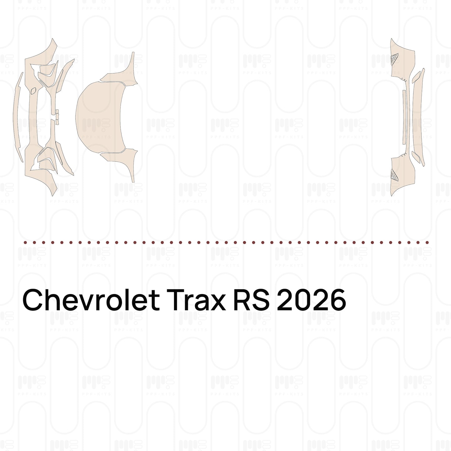 PPF precortado Chevrolet Trax RS 2026