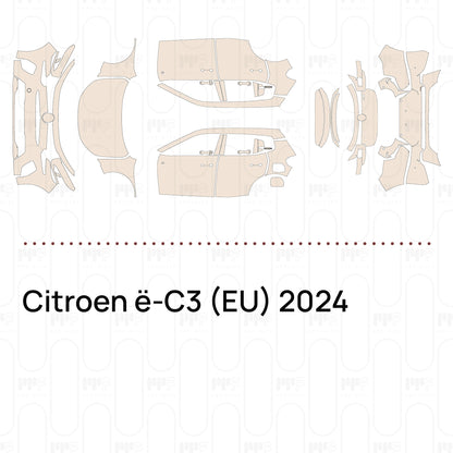 Pre-Cut PPF Citroen ë-C3 (EU) 2024