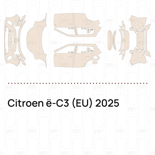 Pre-Cut PPF Citroen ë-C3 (EU) 2025