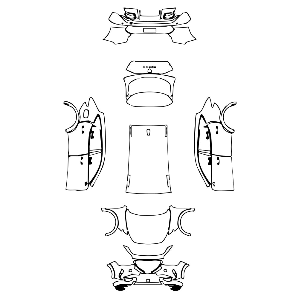 Pre-Cut PPF Cupra Formentor 2023 - PPF-Kits