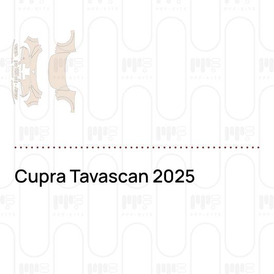 Cupra Tavascan 2025 – Lámina de protección PPF precortada